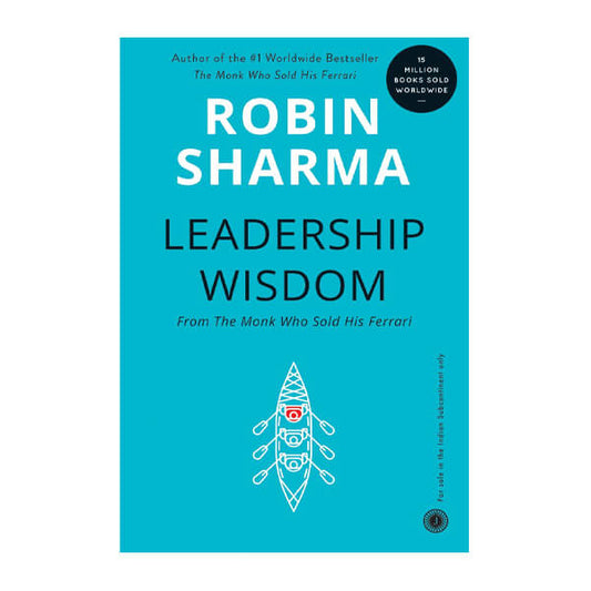 Book cover for Leadership wisdom by Robin Sharma
