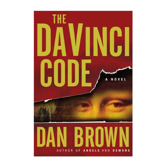 Book cover for The Da Vinci Code by Dan Brown