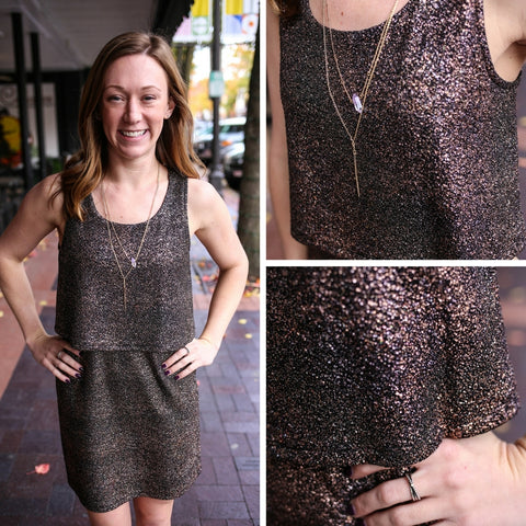 Boutique Elise's Copper Dress