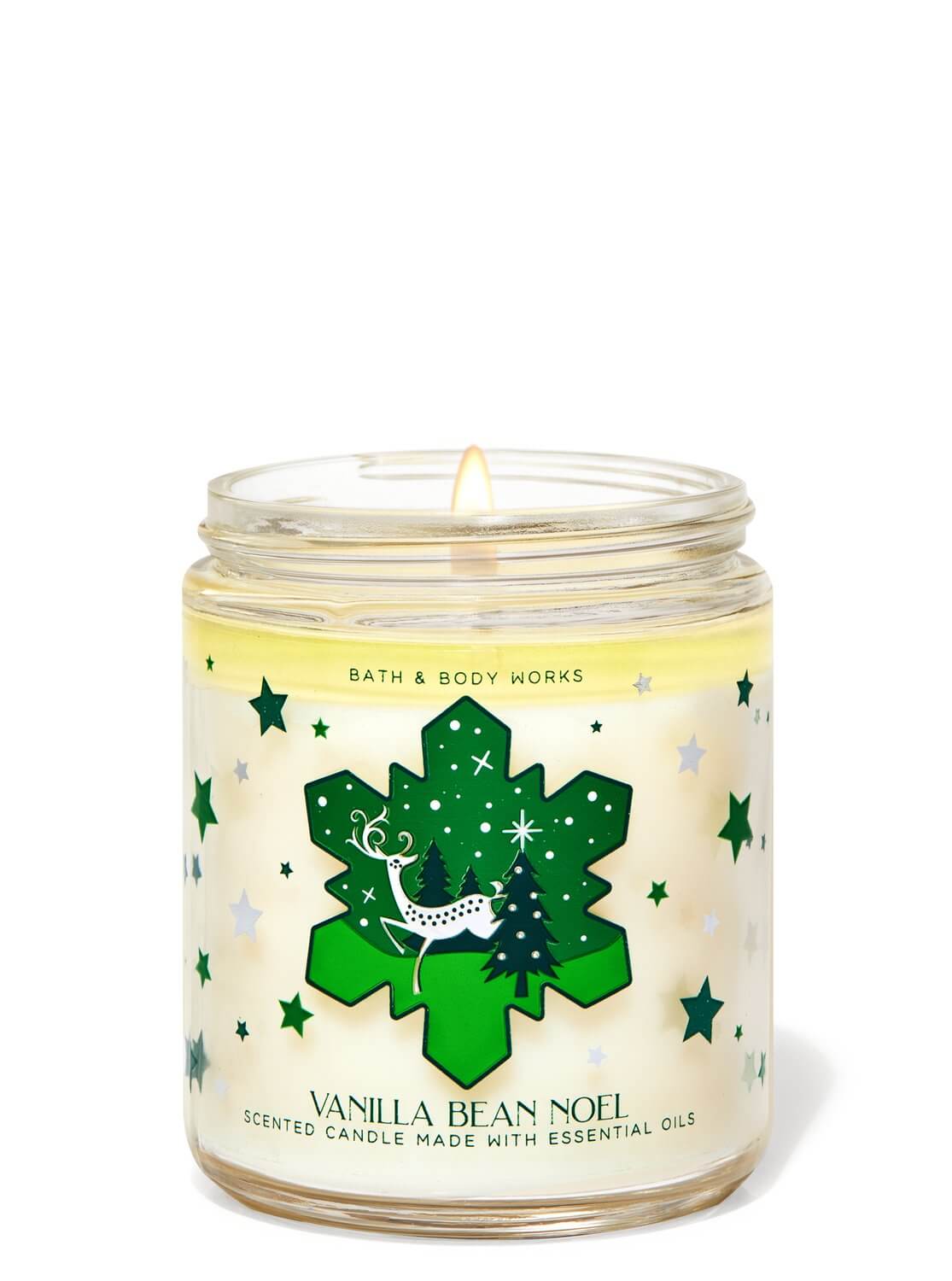 vanilla bean bath and body works candle