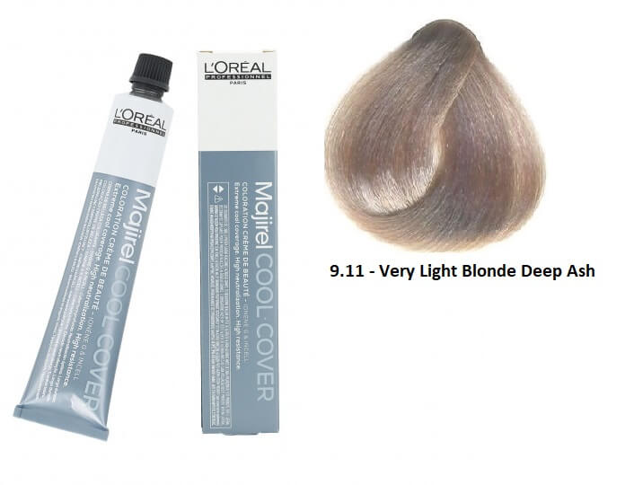 Loreal Professionnel Majirel Cool Cover  very light blond deep ash –  Beauty Pouch