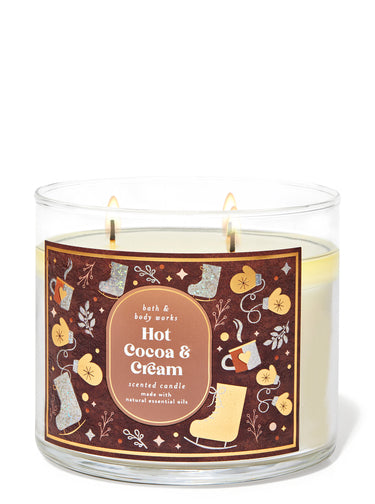 peppermint hot chocolate candle bath and body works