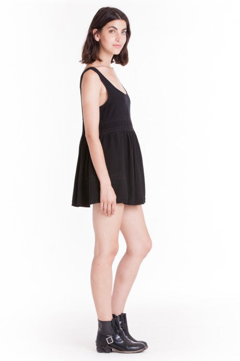 OBEY - Harrison Dress, Black - The Giant Peach