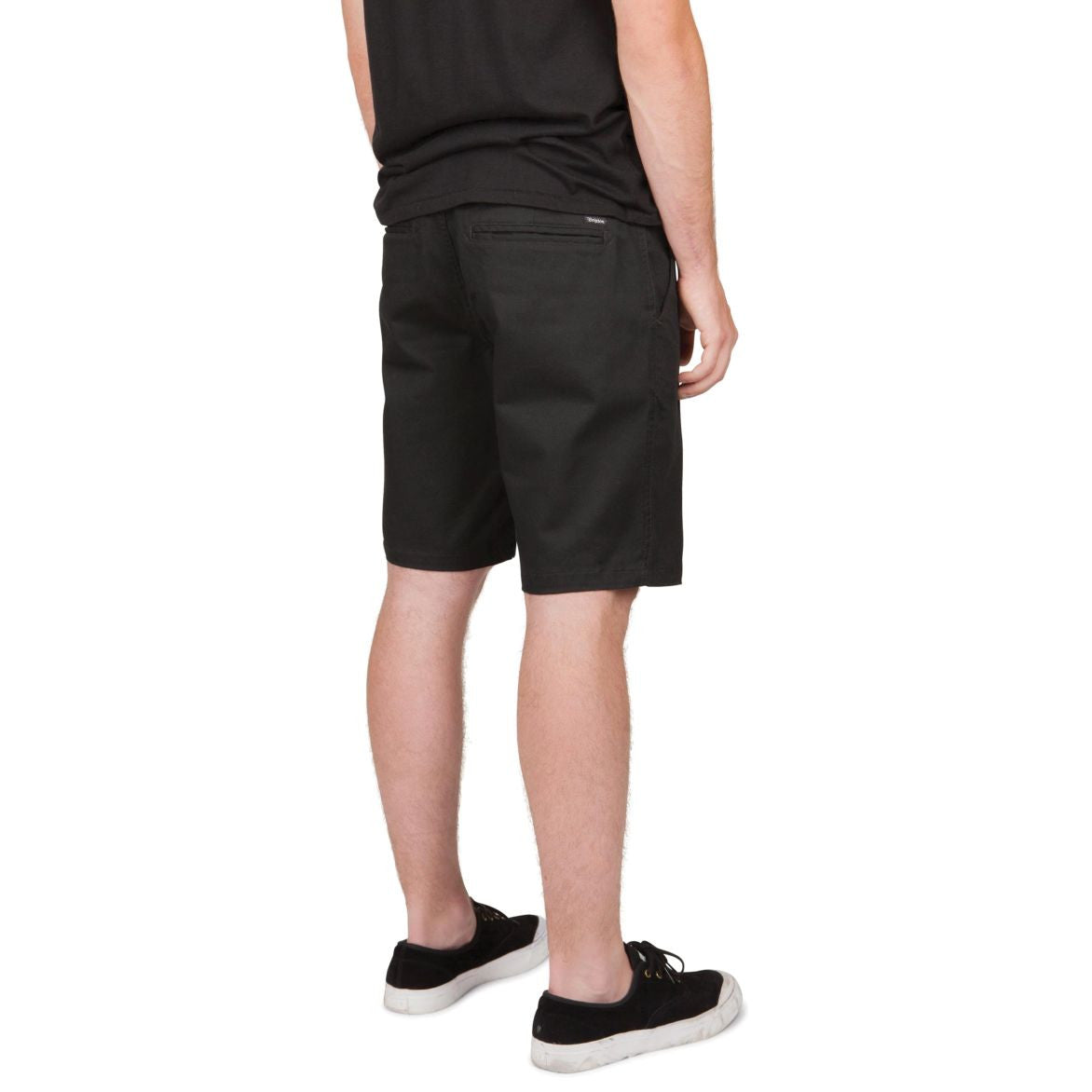 Brixton - Murphy Men's Chino Shorts, Black - The Giant Peach