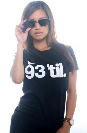 Adapt x Souls of Mischief - 93 'til Infinity Women's Shirt, Black - The Giant Peach