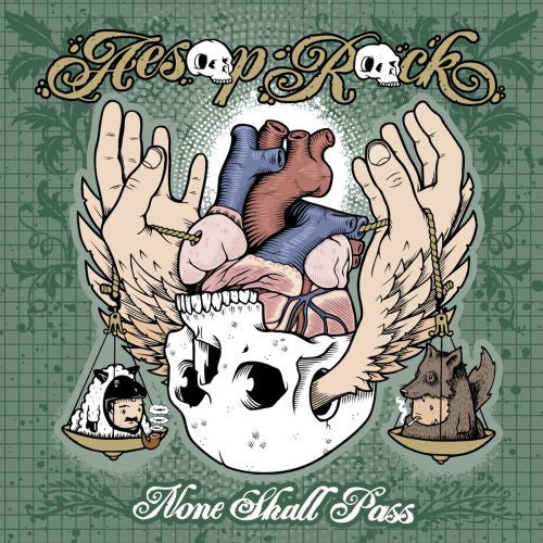 Aesop Rock - None Shall Pass, 2xLP Vinyl (autographed) - The Giant Peach