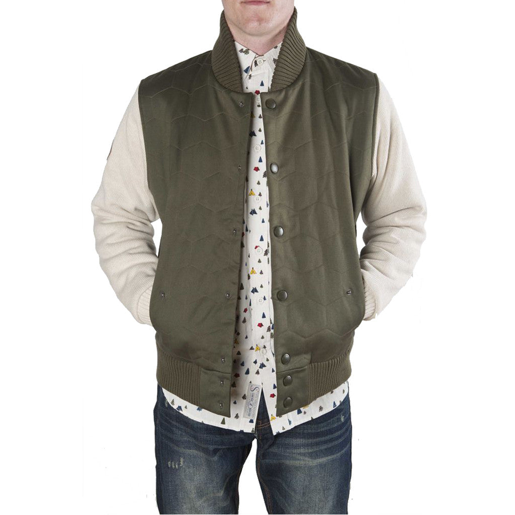 Staple - Arcadia Men's Twill Jacket, Terrain - The Giant Peach