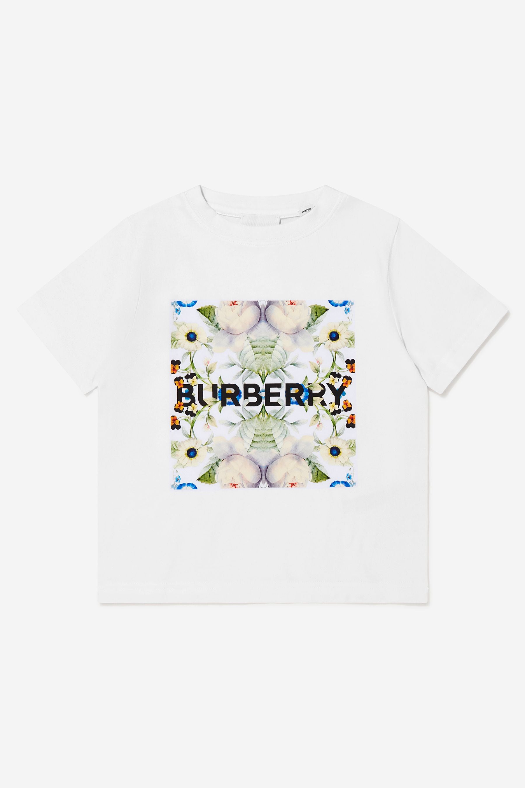 Burberry Kids - Boys Cotton Logo Print T-Shirt | Childsplay Clothing