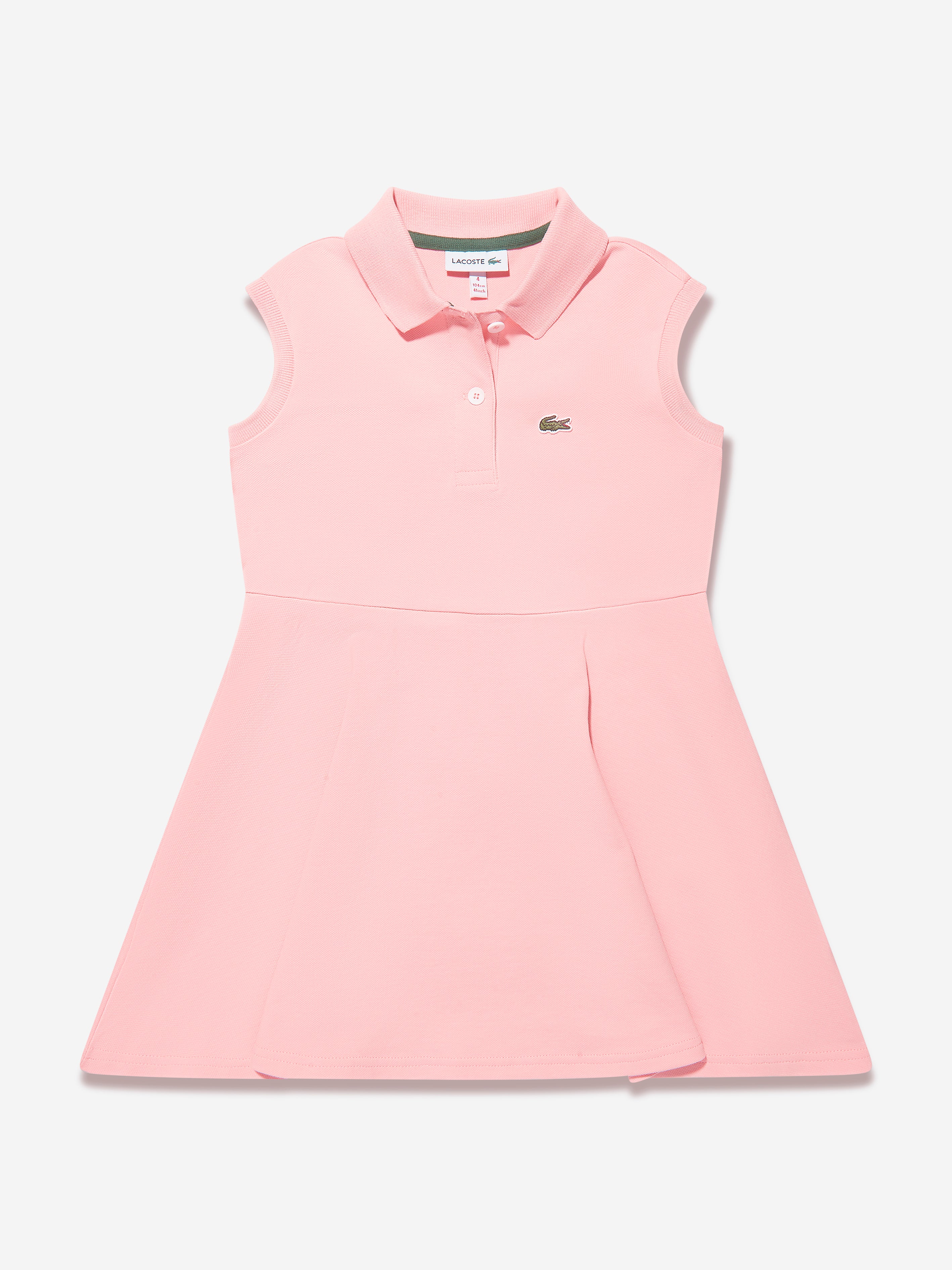 Sleeveless Polo Dress in Pink – Childsplay Clothing