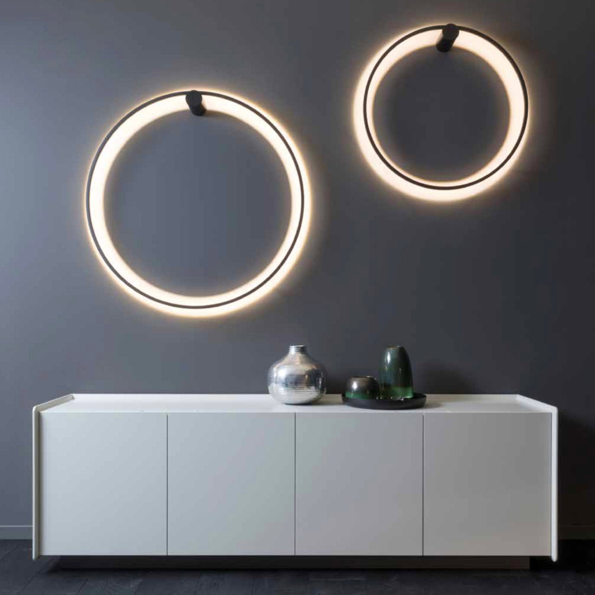 HOLY BLACK 75 HOLY BLACK 100 LED wall light