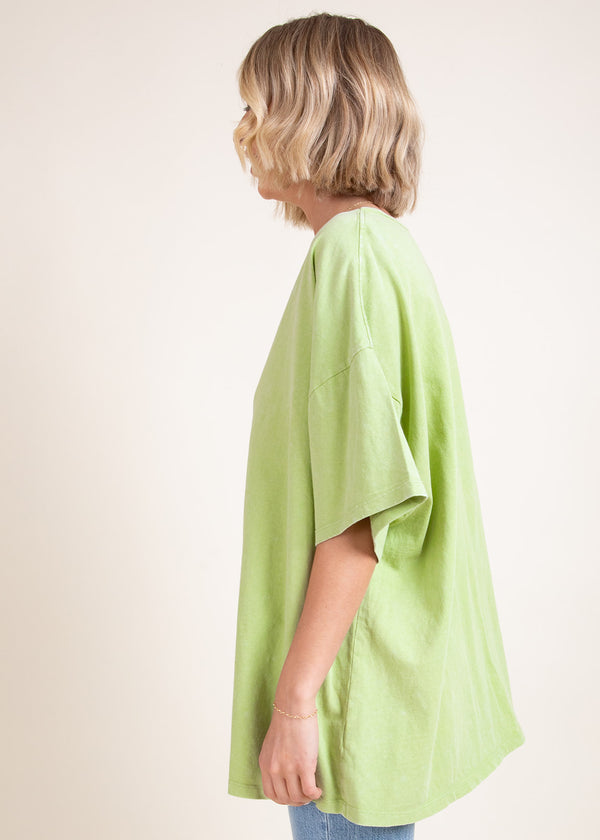 Forever Tee - Pale Olive
