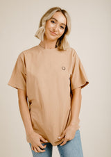 Happy Tee (Oversized) - Mushroom