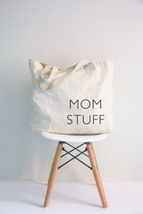 Canvas Tote Bag - Mom Stuff