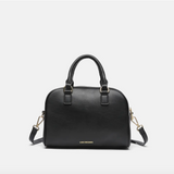 Diana Mini Bowling Satchel Bag - Black