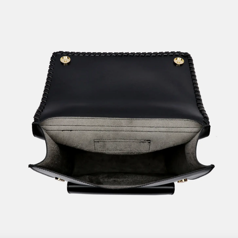Roux Top Handle Backpack - Black