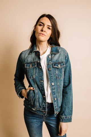 Zara Denim Jacket Dark