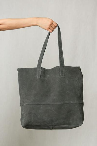 Thatcher Tote Bag in Grey - Vinnie Louise