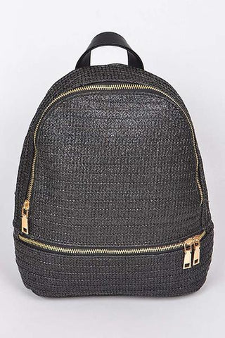 Tucson Backpack in black - Vinnie Louise