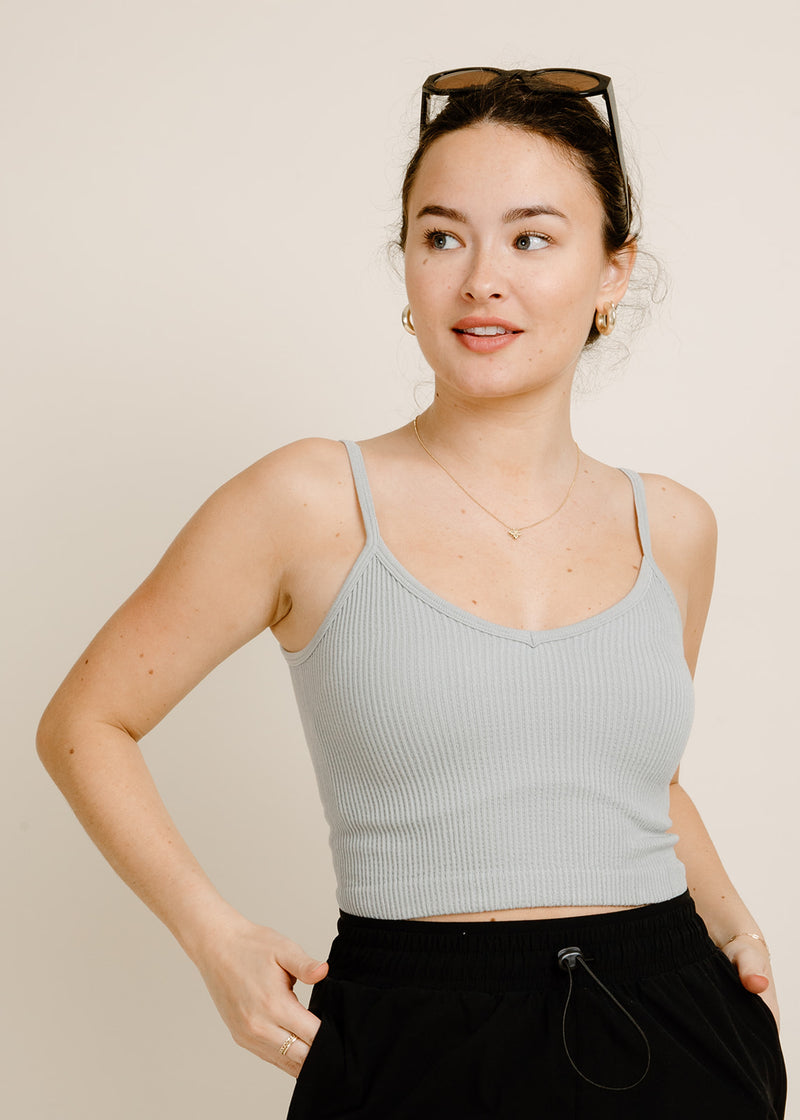 Good Match Bralette - Pewter