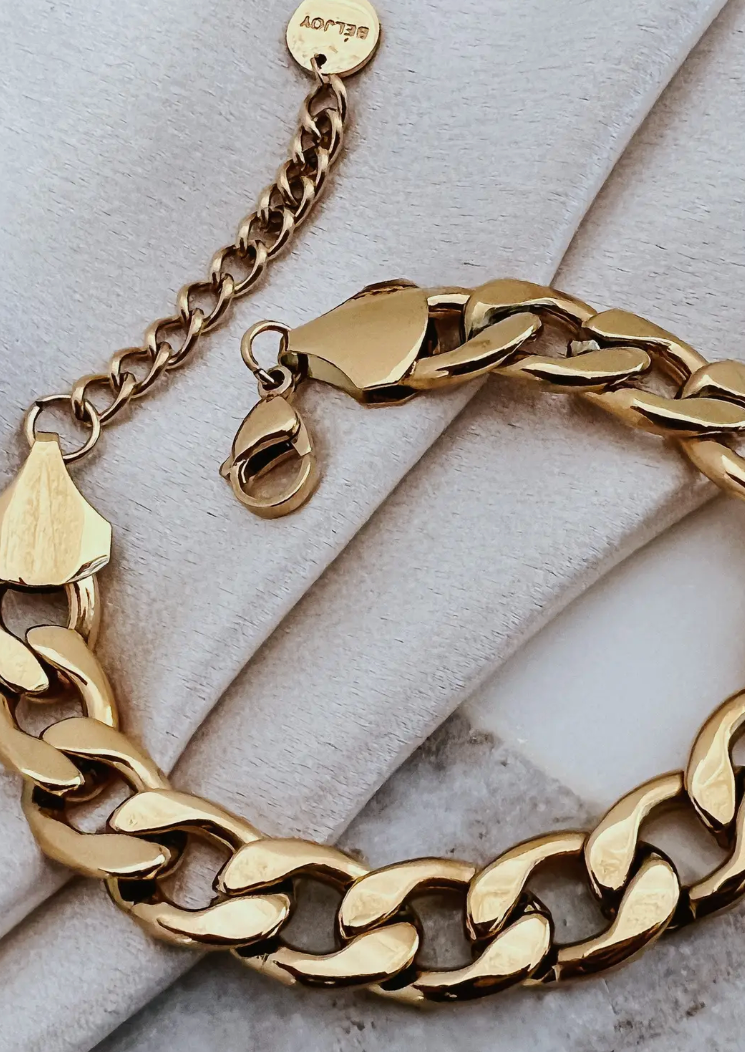 Beckett Cuban Chain Bracelet