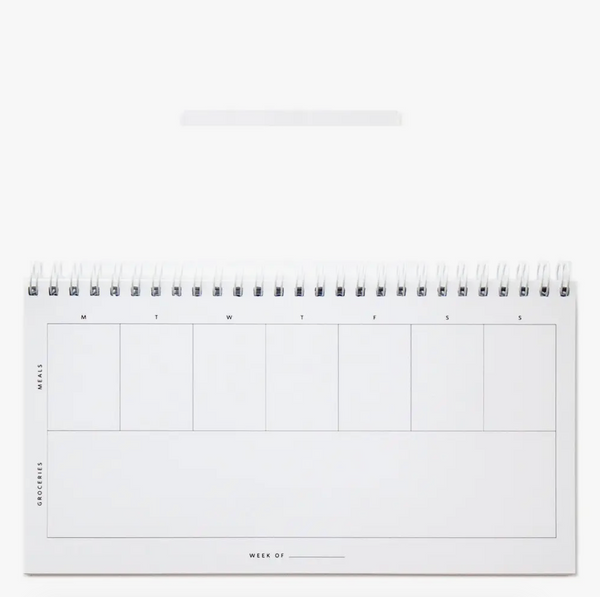 Notepad: Brushstroke Meal Planner