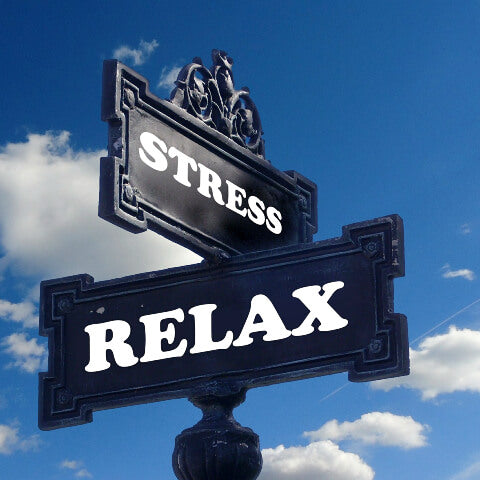 Stress and relax sign