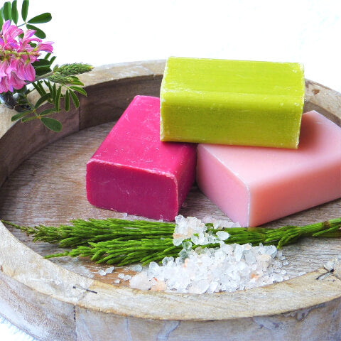 Three soap bars