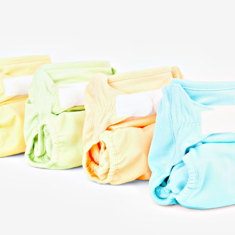 Clean cloth nappies