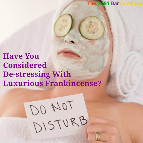 Destress with a Luxurious Frankincense Treat from The Solid Bar Company
