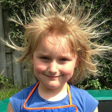 Static electricity on hair - no conditioner