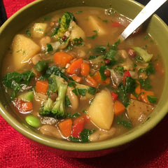 Dreena Burton Beans and Greens Soup