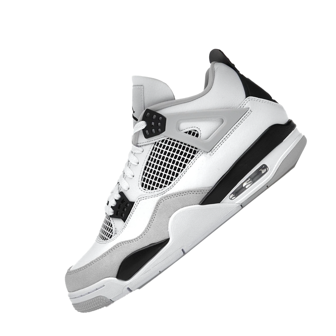 black and white retro 4 jordans