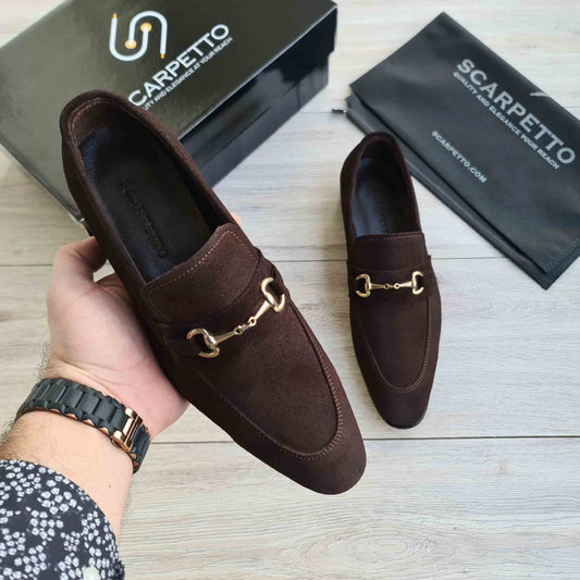 Premium Suede Leather Handcrafted Men's Loafers