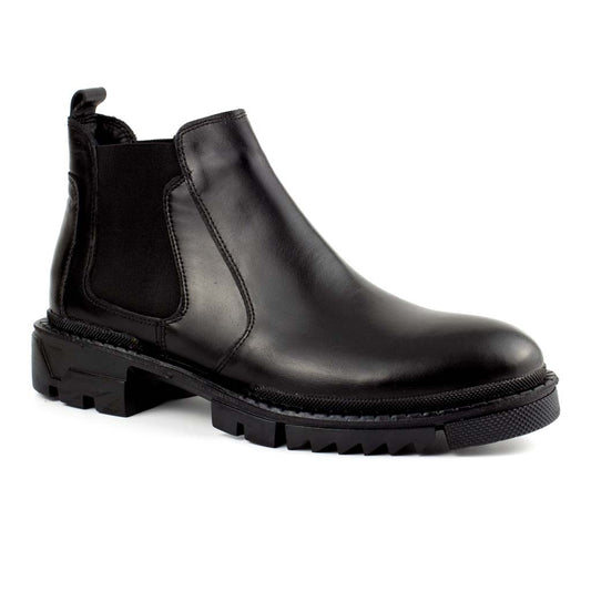 Gherardo Black Men's Genuine Leather Boots