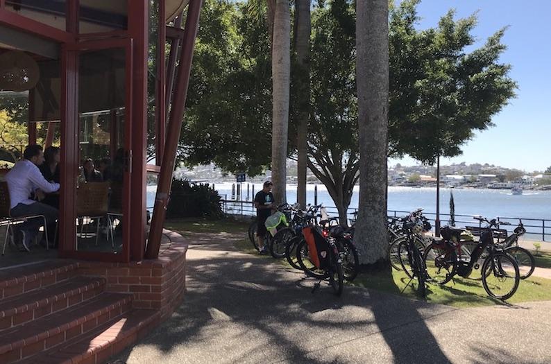 EBB Owners Club - a coffee stop with a view