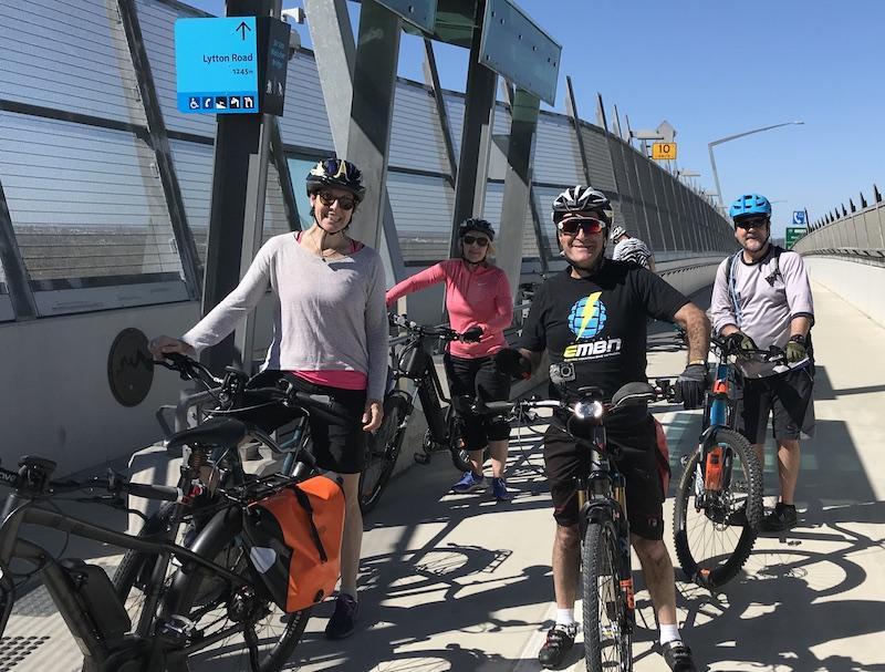 EBB Owners Club ride Gateway Bridge - AVE, Haibike