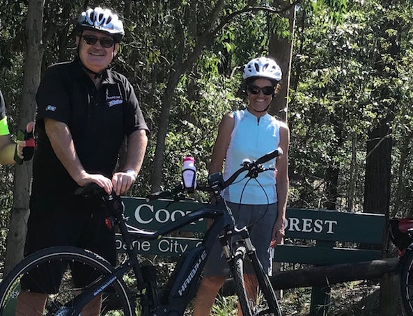 EBB Owners Club electric bike ride Mt Coottha Forest