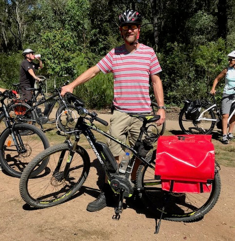 Electric Bikes Brisbane Owners Club ride - Corratec hardtail eMTB