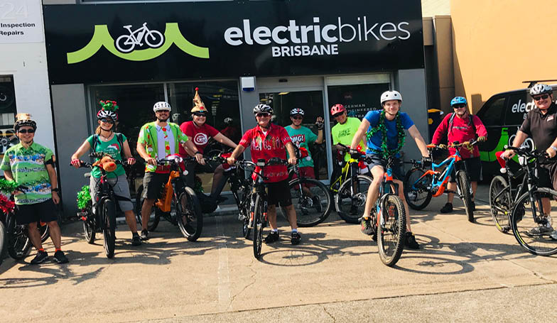 Electric Bikes Brisbane Owners Club Christmas Ride