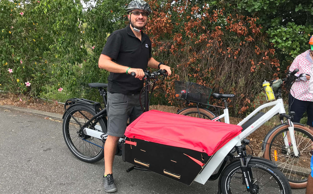 Riese & Muller Packster 60 cargo ebike - Electric Bikes Brisbane Owners Club ride