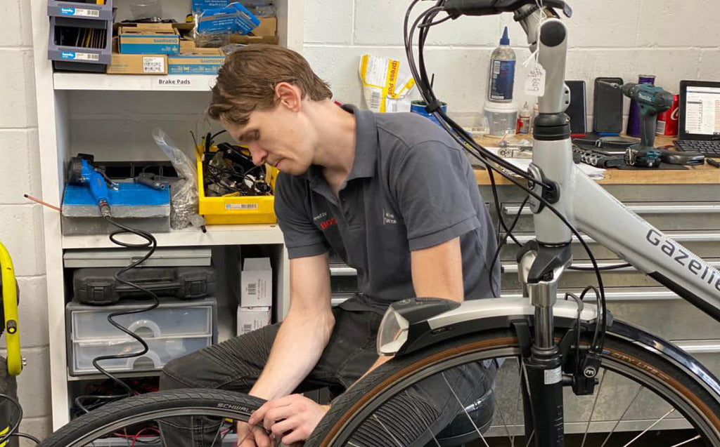 Electric bike maintenance and tire care