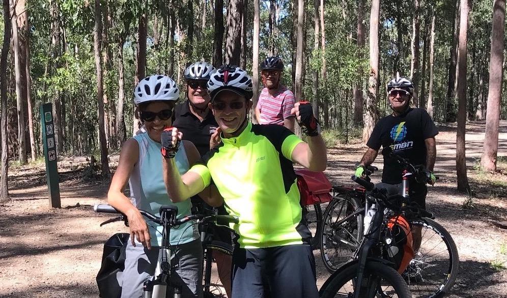 Electric Bikes Brisbane Owners Club ride - Mt Cootha Forest