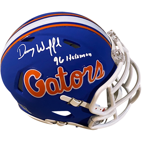 Emmitt Smith Autographed Signed Florida Gators Orange Throwback Riddell  Replica Full Size Helmet - JSA Authentic