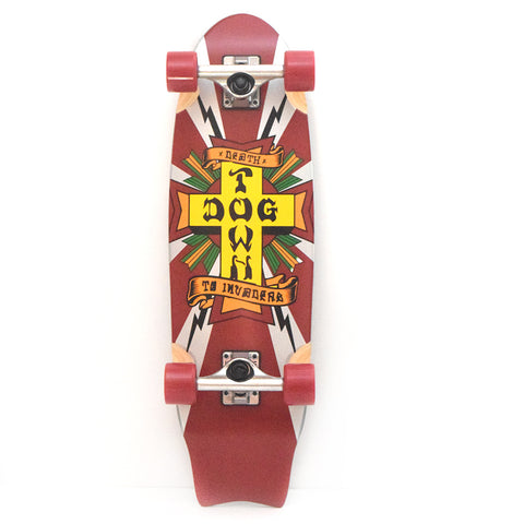 Dogtown Death To Invaders Mini Cruiser Complete - 8.5 x 28.75