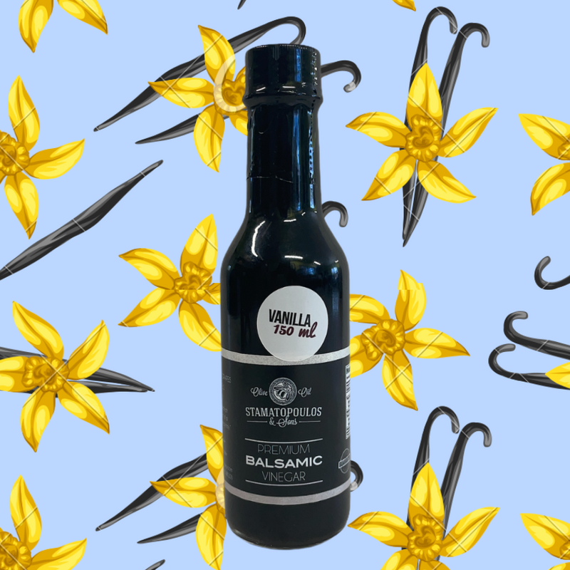 Vanilla Balsamic Vinegar From Modena Italy Traditional Stamatopoulos And Sons