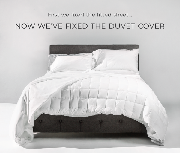 duvet cover with snap on sheet