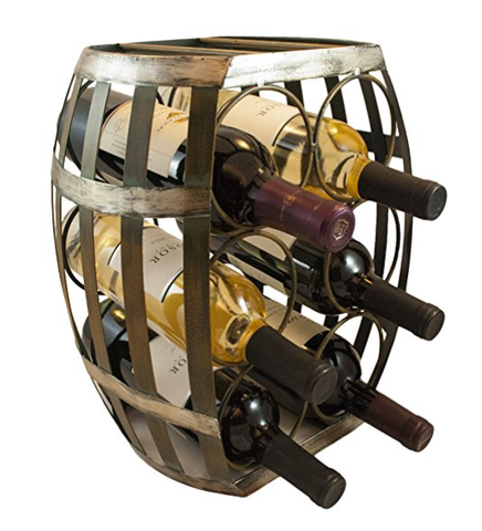 Barrel Shaped Wine Rack