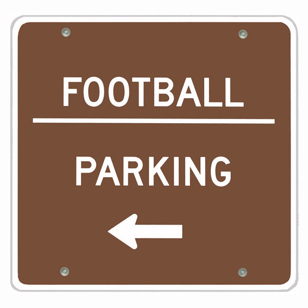 Football Parking JMB Signs