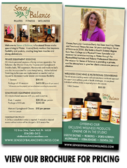 Pilates and Wellness Brochure