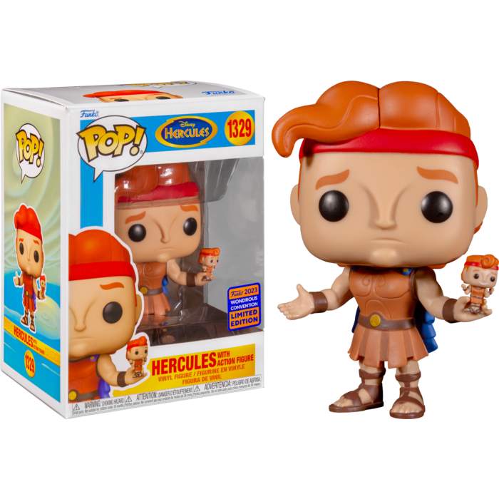 Funko Pop! Hercules - Hercules With Figure Wondrous